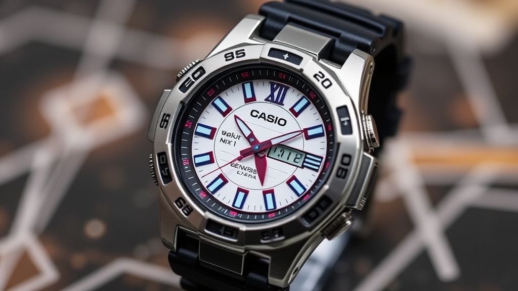 【EVA30周年】卡西欧推出福音战士联名G-Shock手表，细节炸裂引粉丝疯狂