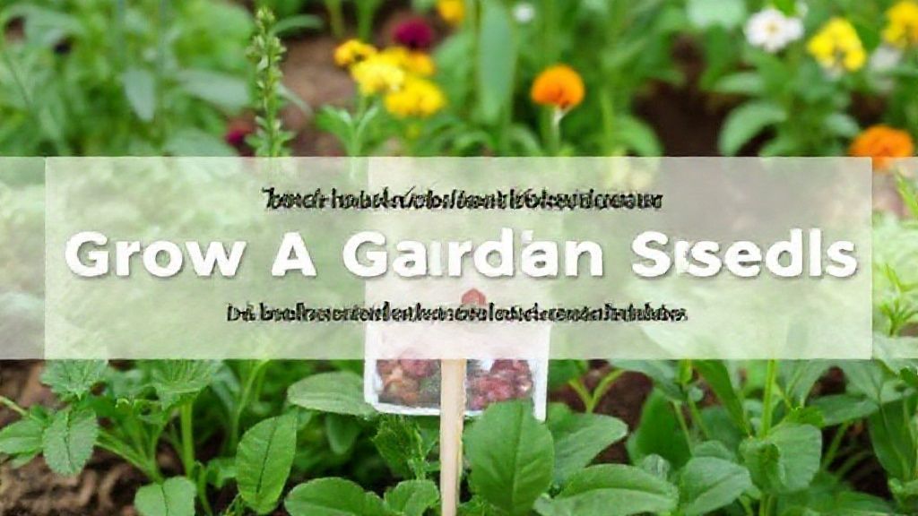 《Grow A Garden》全种子获取指南：打造你的梦幻植物园